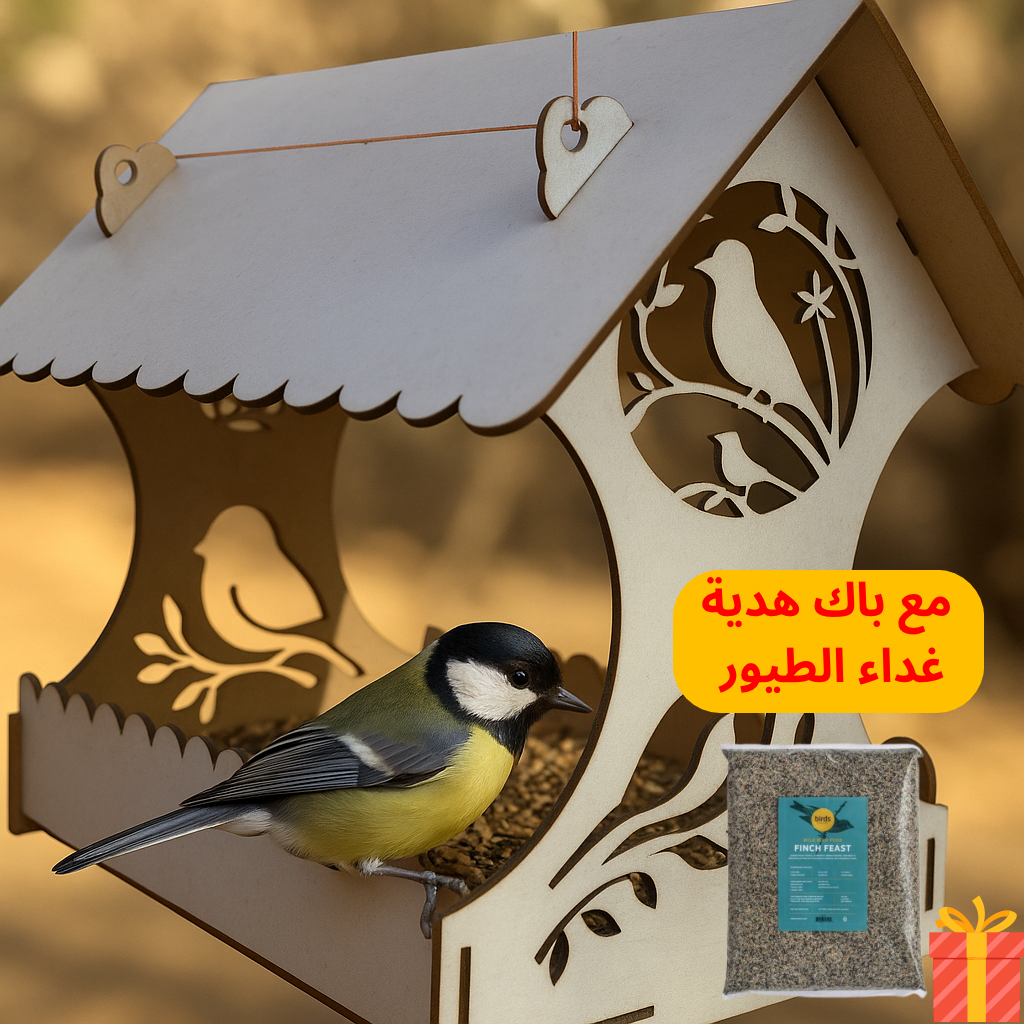 🕊️بيت تغدية الطيور 🦜